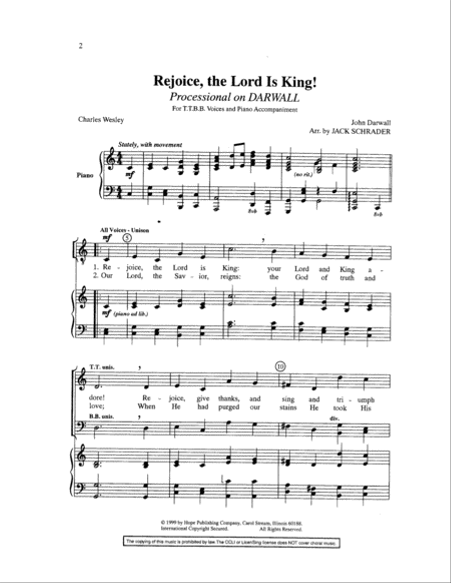 Singing Men, Vol. 2 Singing Men, Vol. 2 Choir scores gallery preview page 7