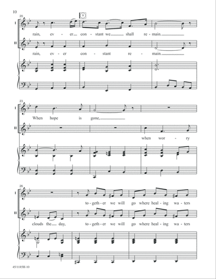 Bach for Young Voices 2-Part scores gallery preview page 10