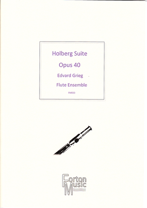 Book cover for Holberg Suite, Op 40