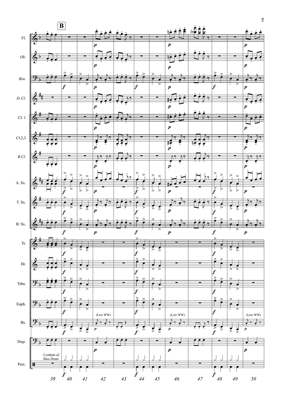 CAN CAN - by Jacques Offenbach - for Wind Band