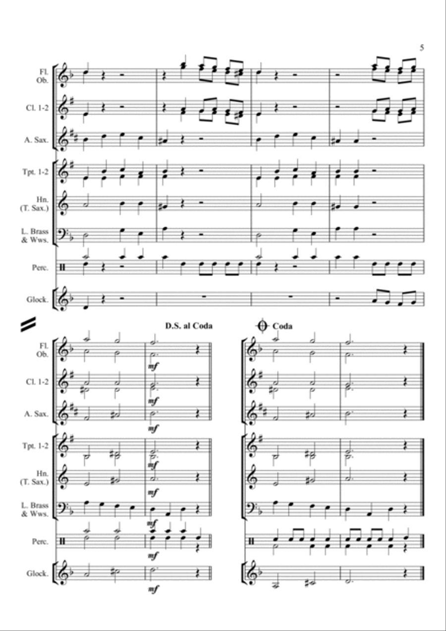 Haunted House Large Ensemble scores gallery preview page 5