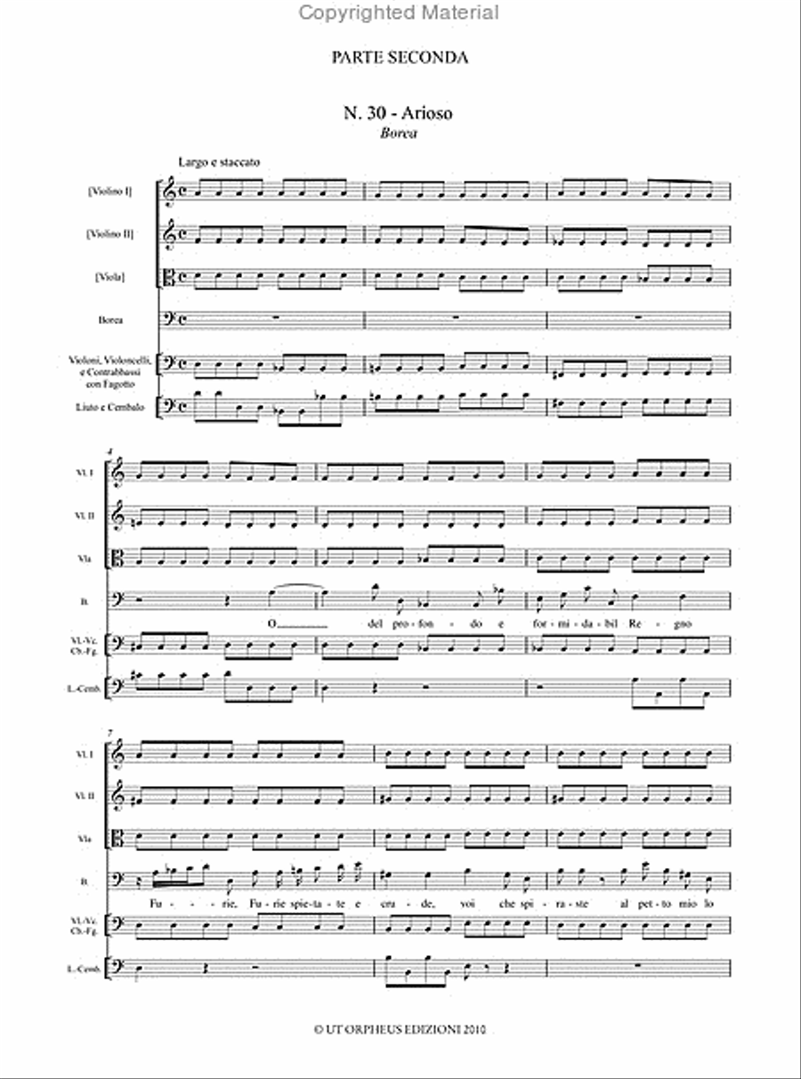 Il Giardino di Rose - La Santissima Vergine del Rosario. Oratorio for 5 Voices and Instruments (1707). Critical Edition Choir scores gallery preview page 5