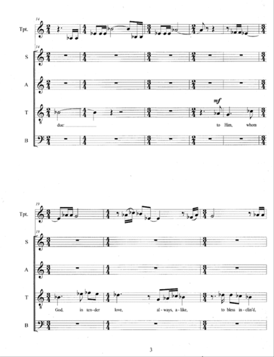 The Lord Is Risen! (2021) Choir scores gallery preview page 5