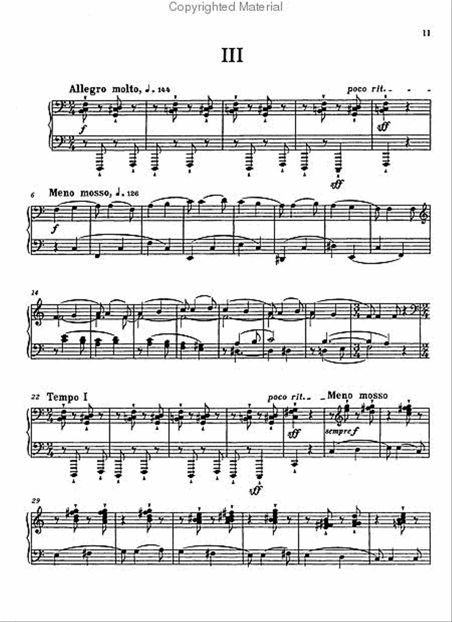 Three Rondos on Folk Tunes Piano Solo scores gallery preview page 5
