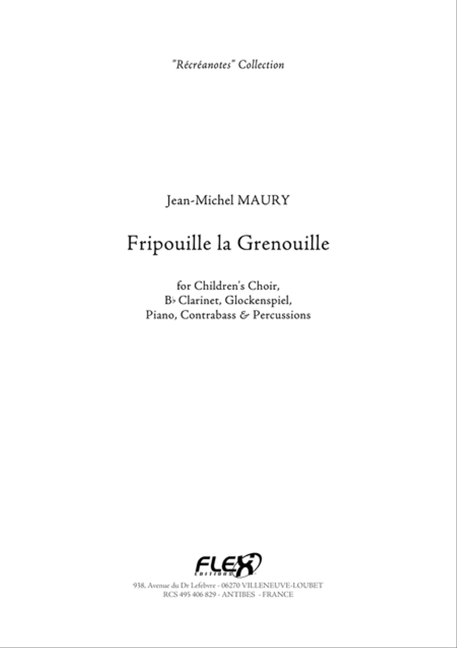 Fripouille la Grenouille Fripouille la Grenouille Children's Choir scores gallery preview page 1