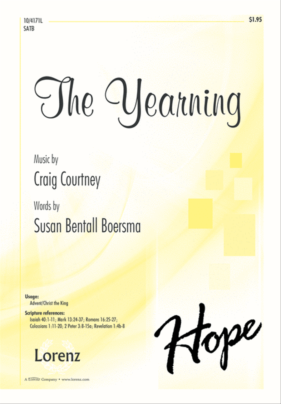 Book cover for The Yearning