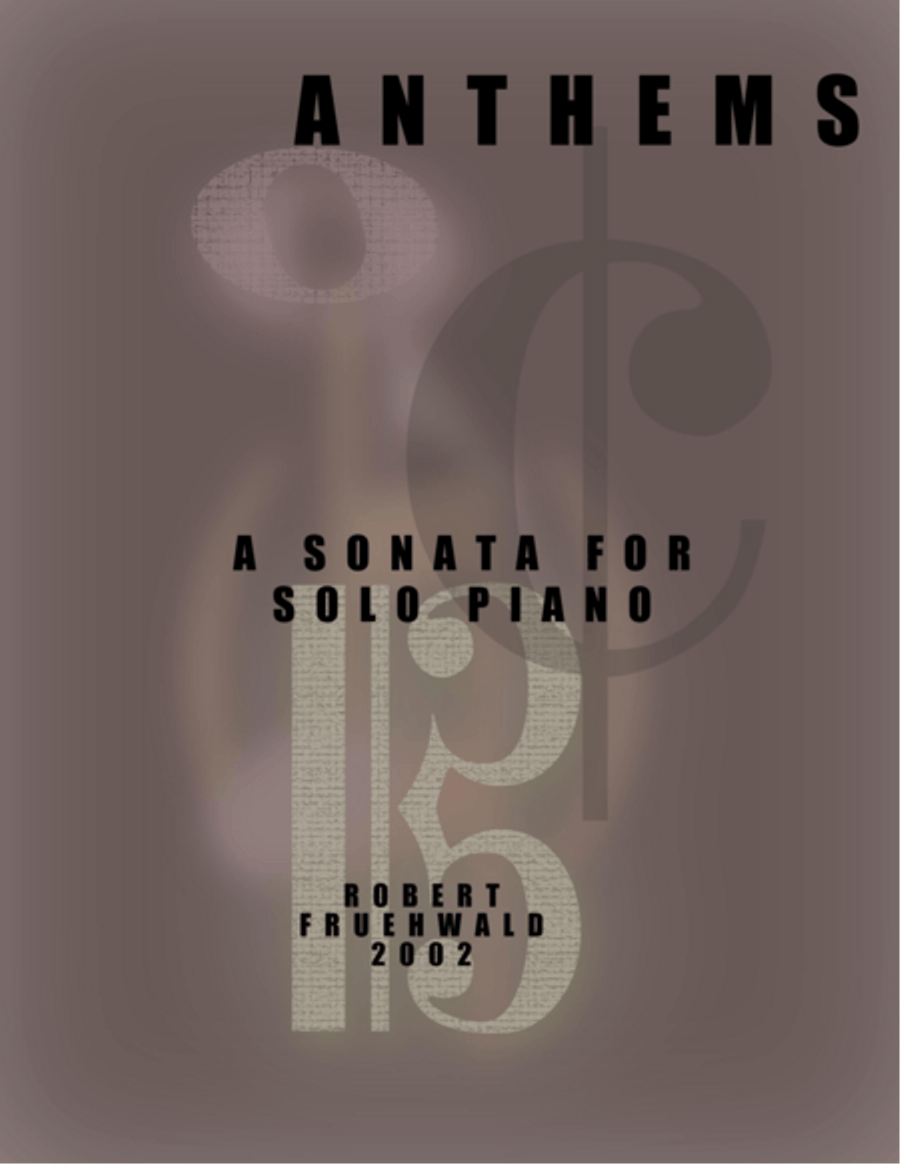 Anthems: A Sonata for Solo Piano Piano Solo scores gallery preview page 1