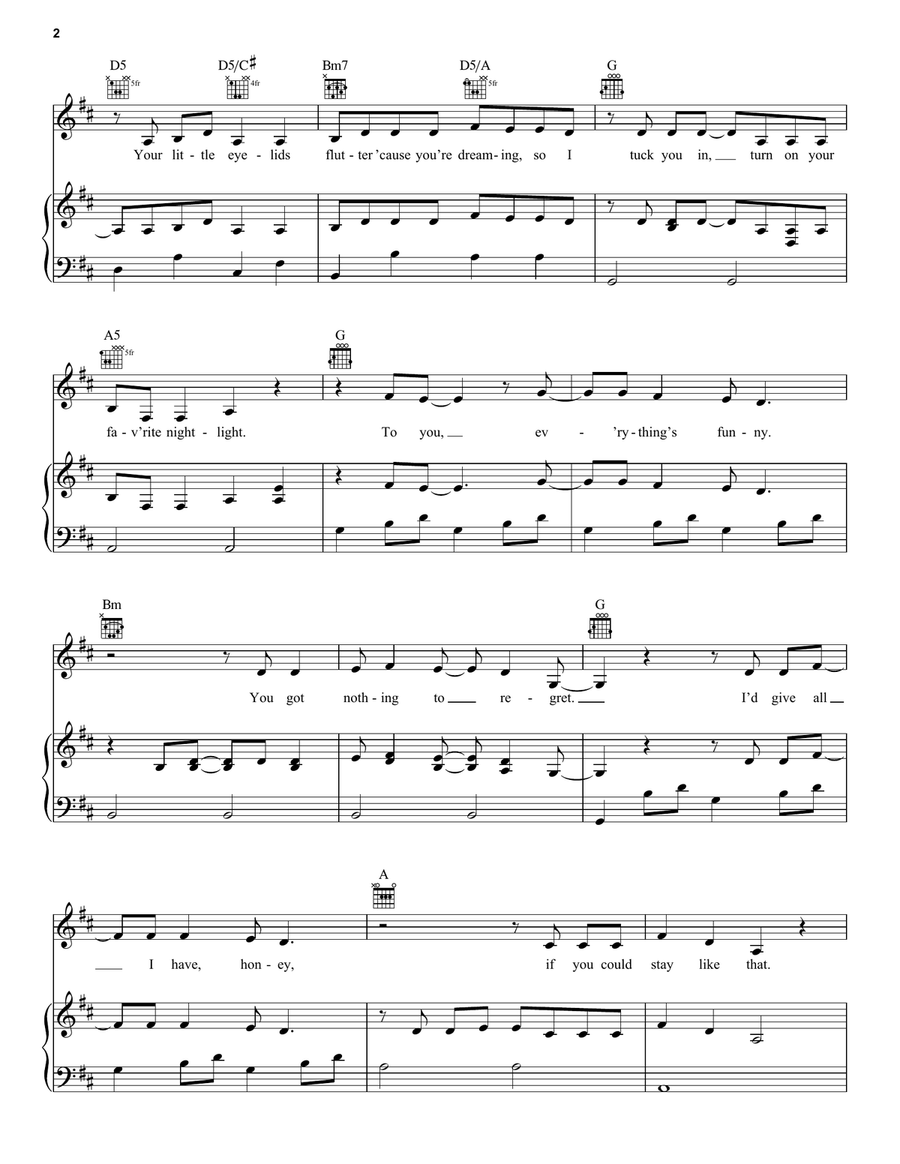 Never Grow Up Acoustic Guitar scores gallery preview page 2