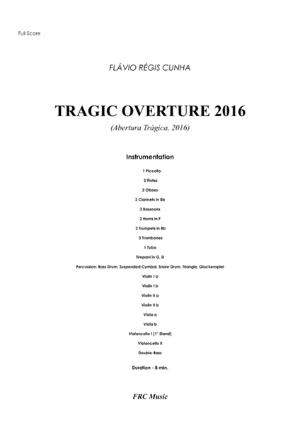 Tragic Overture 2016 image number null