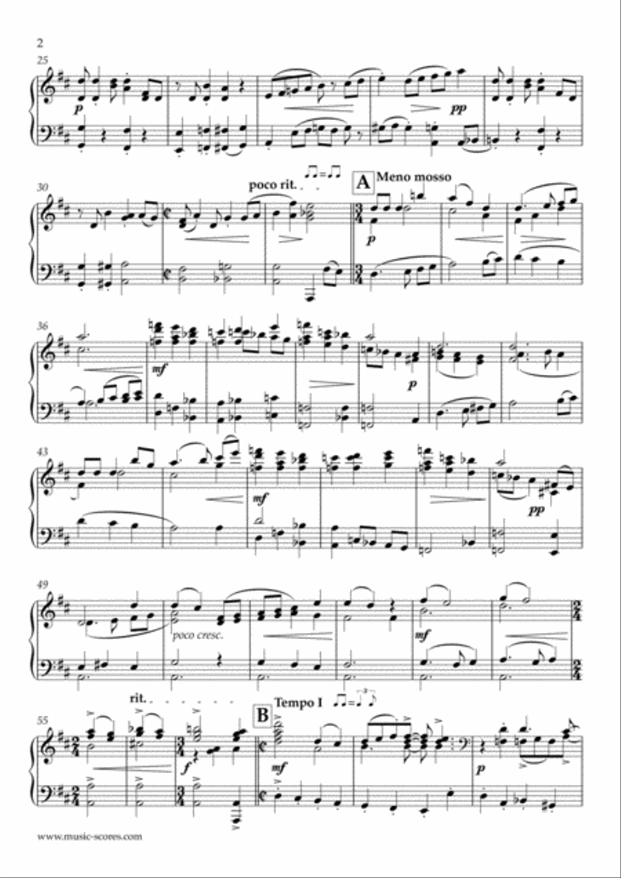 Reindeer Rampage - Piano Piano Solo scores gallery preview page 2