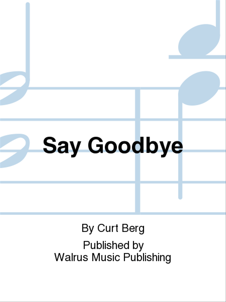 Say Goodbye Jazz Ensemble scores gallery preview page 1