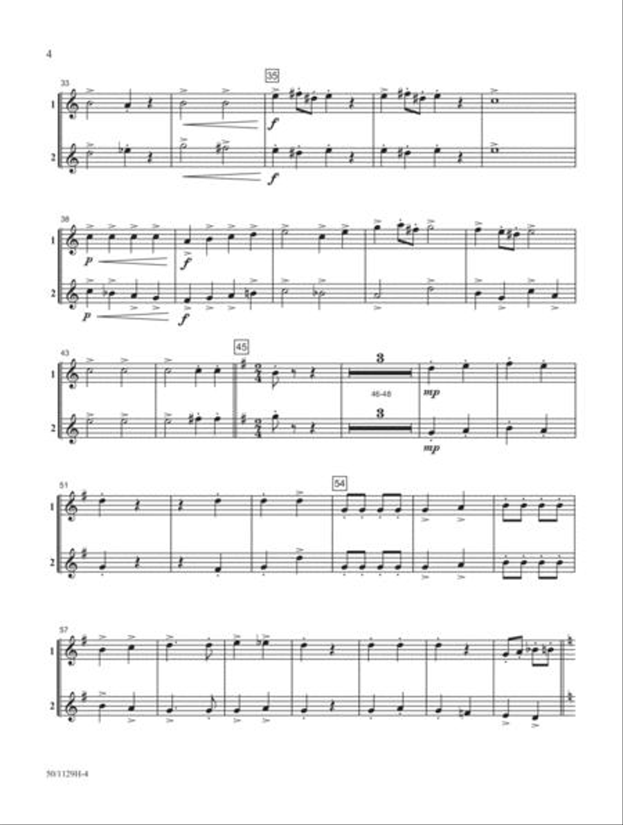 Concert Ensembles for Everyone - Tenor Sax (WW 4 and BR4)