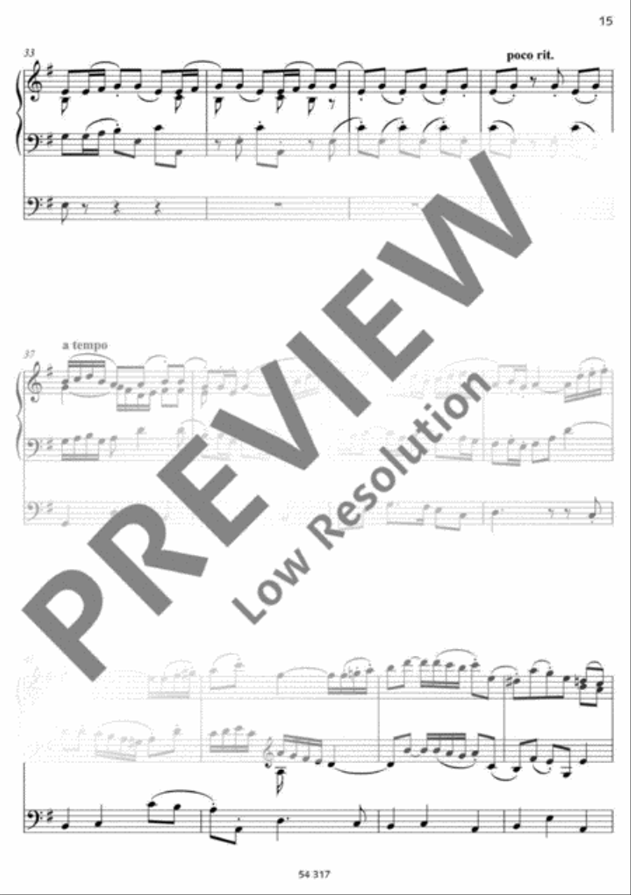 An English Suite Organ scores gallery preview page 16