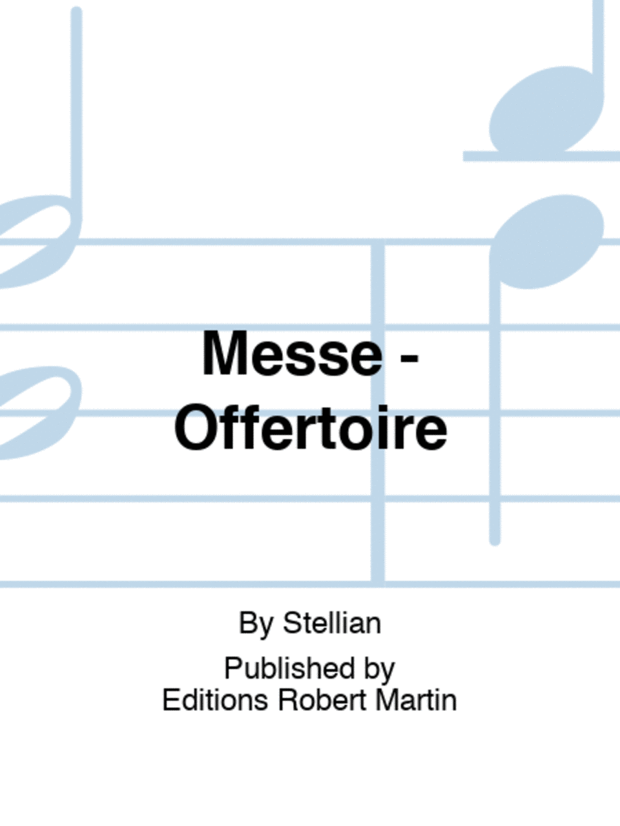 Messe - Offertoire
