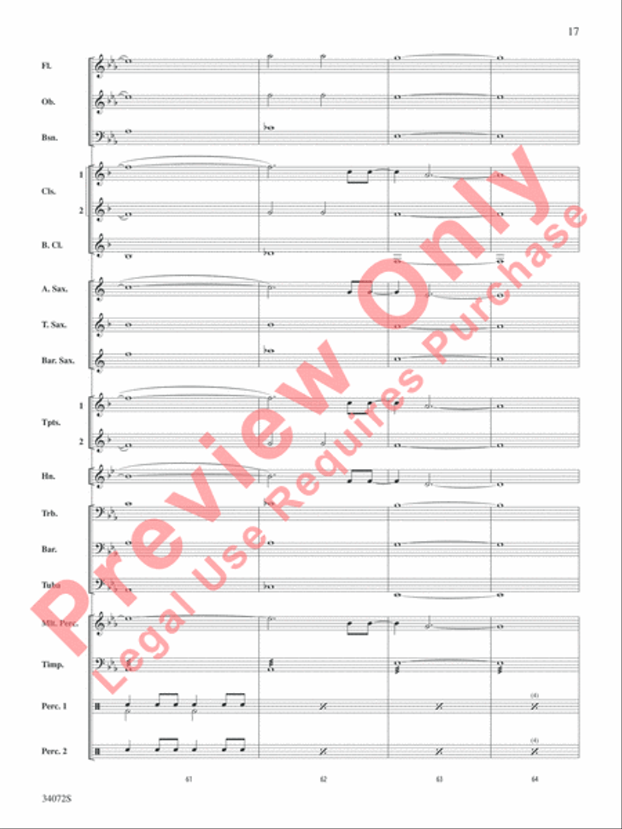 1, 2, 3, 4 1, 2, 3, 4 Concert Band scores gallery preview page 18