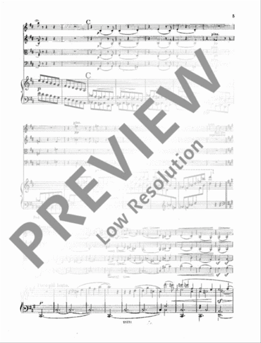 Quintet Quintet Piano Quintet scores gallery preview page 6