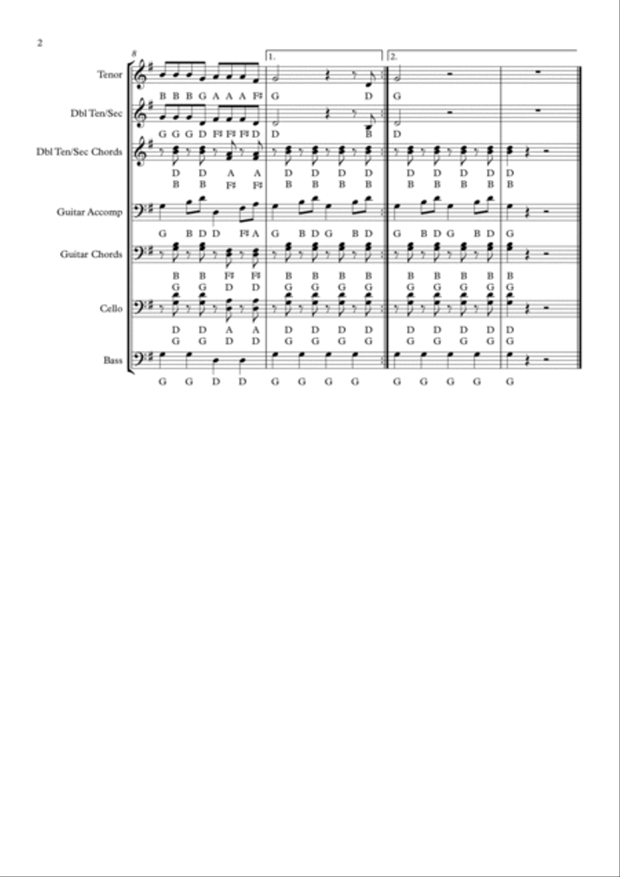 Cerasee for Steel Band Cerasee for Steel Band Steel Drum Band scores gallery preview page 2