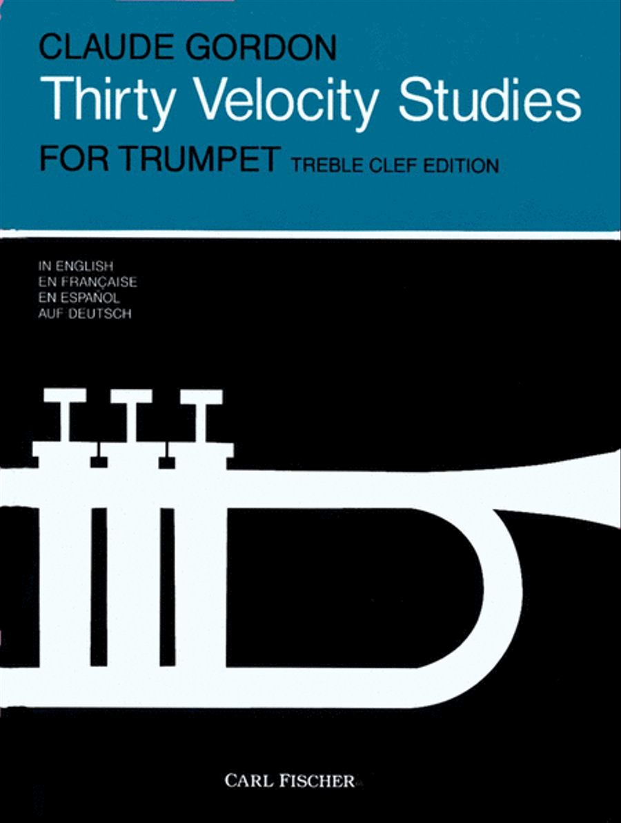 Thirty Velocity Studies B-Flat Trumpet scores gallery preview page 1
