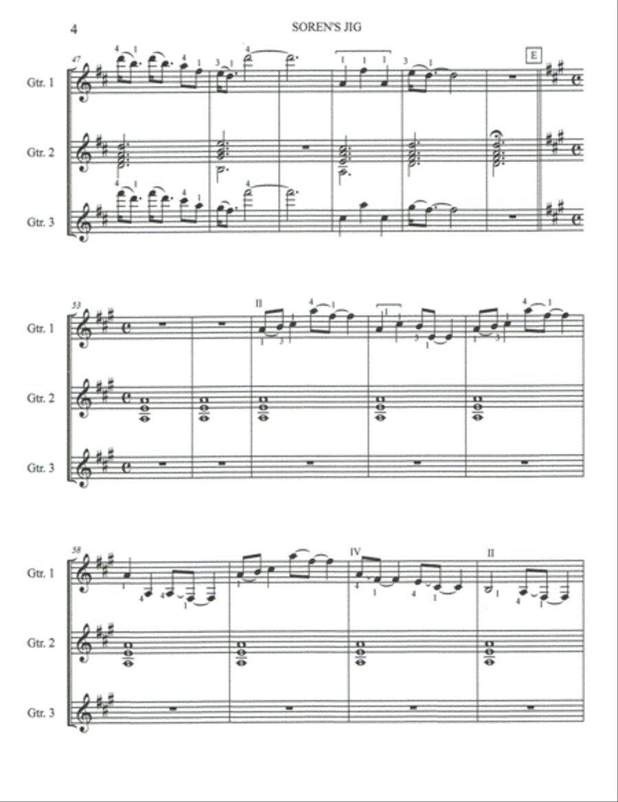 Soren's Jig Small Ensemble scores gallery preview page 5