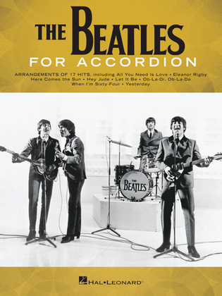Book cover for The Beatles for Accordion