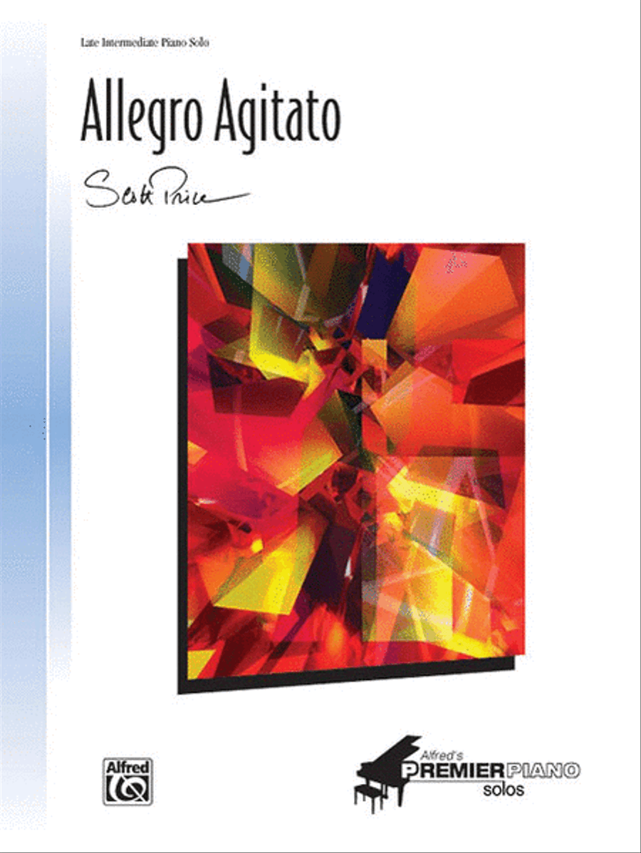 Allegro Agitato Piano Solo scores gallery preview page 1