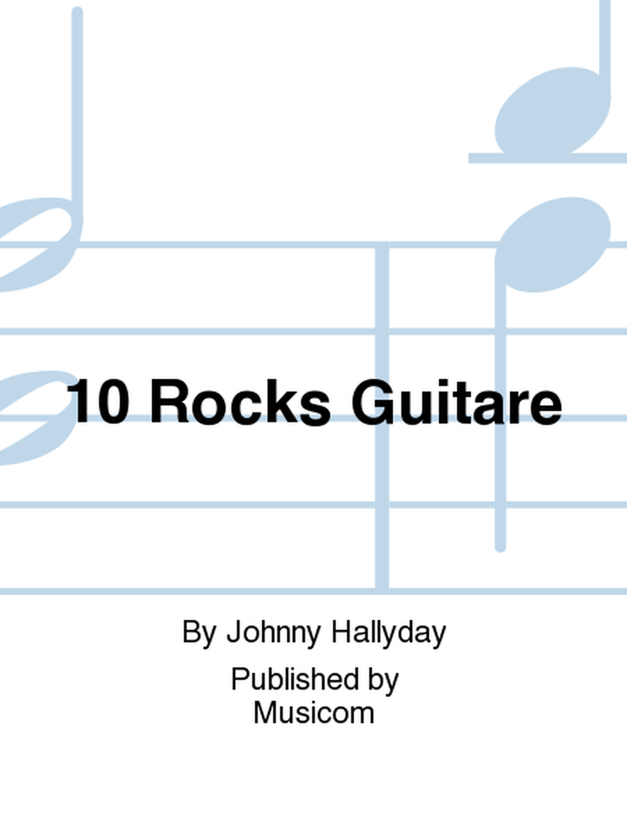 10 ROCKS GUITARE