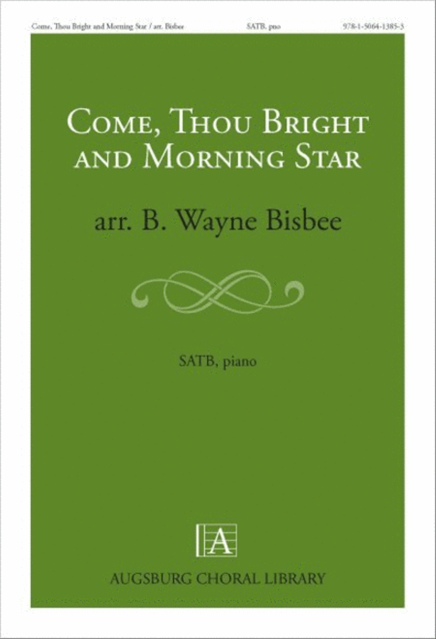 Come Thou Bright and Morning Star 4-Part scores gallery preview page 1