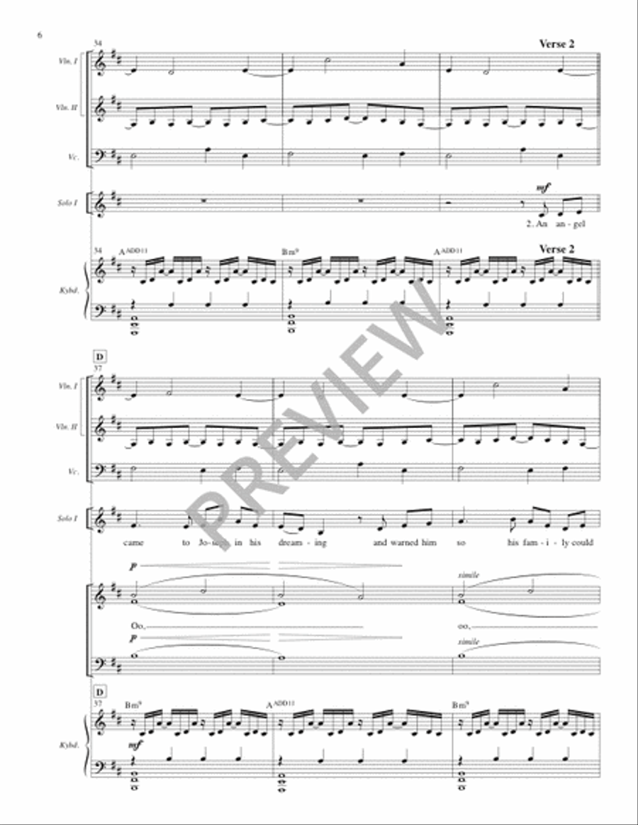 A Weary Couple - Full Score Cello scores gallery preview page 7