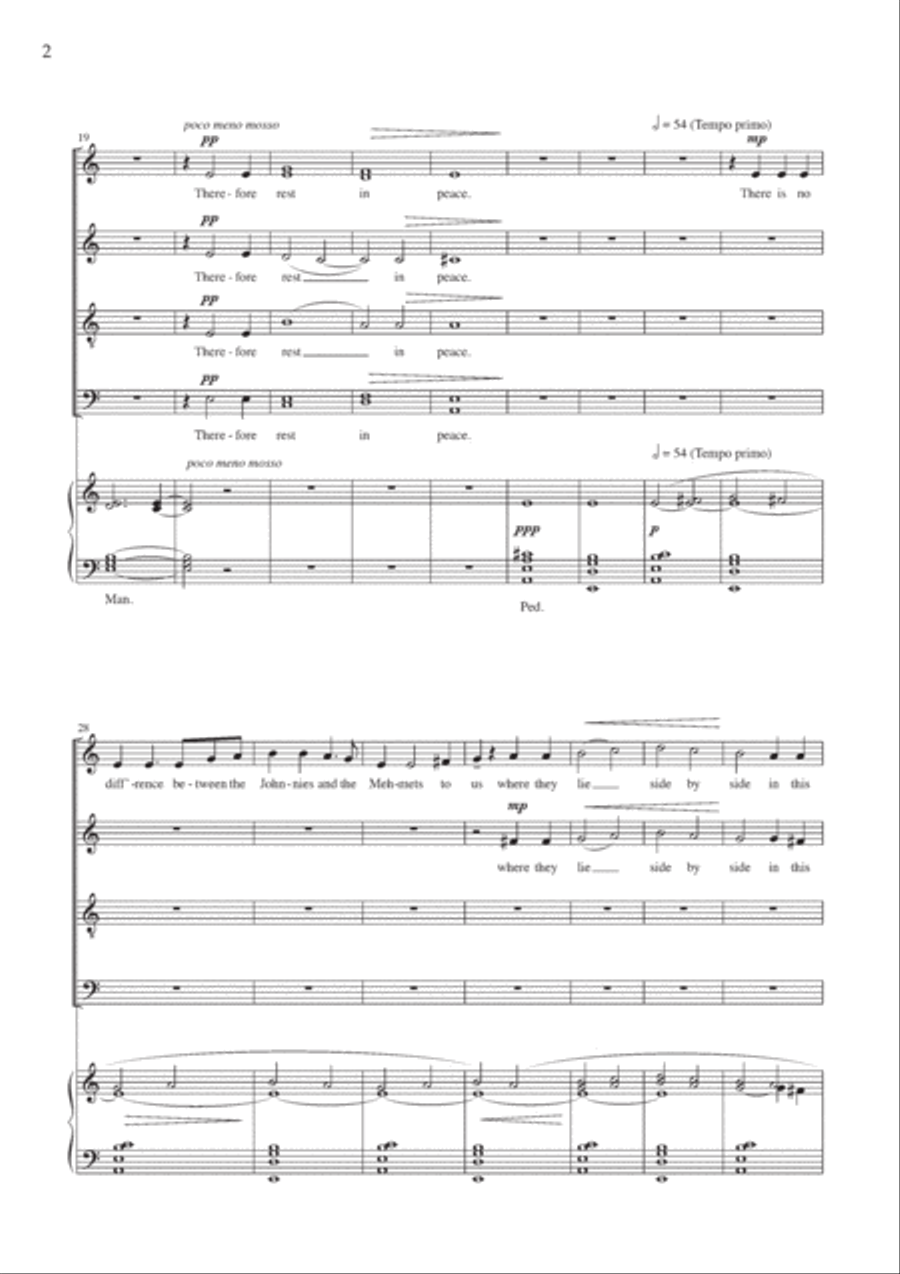 Gallipoli Gallipoli 4-Part scores gallery preview page 3