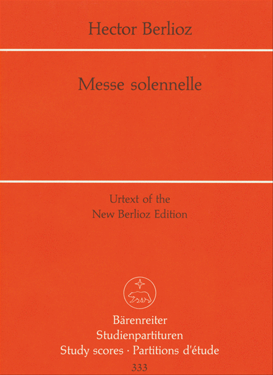 Messe solennelle Hol 20 Mixed Choir scores gallery preview page 1