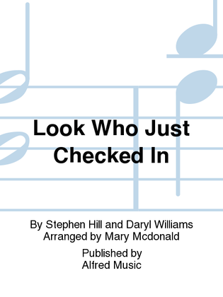 Book cover for Look Who Just Checked In