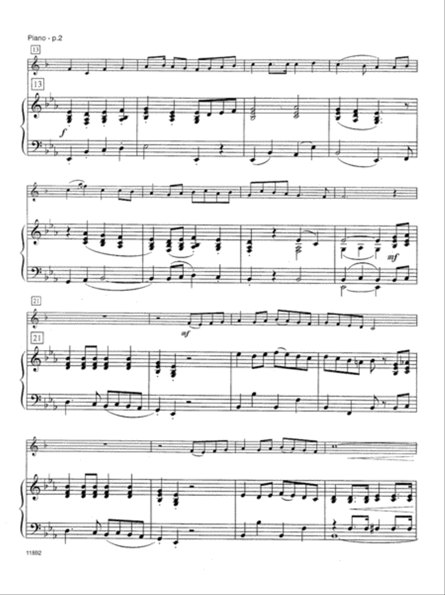 Rondeau B-Flat Trumpet scores gallery preview page 3