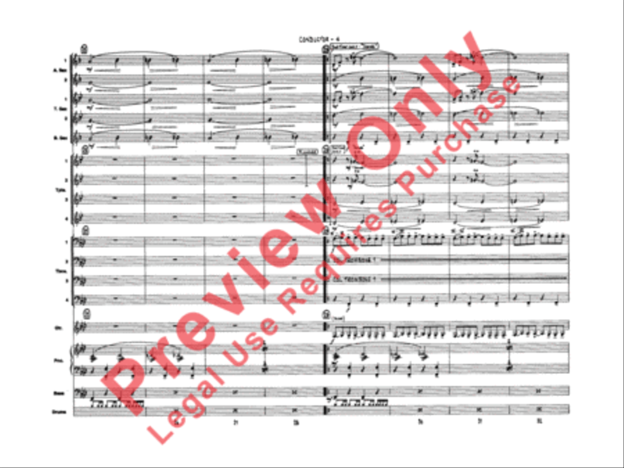 James Bond Theme Jazz Ensemble scores gallery preview page 7