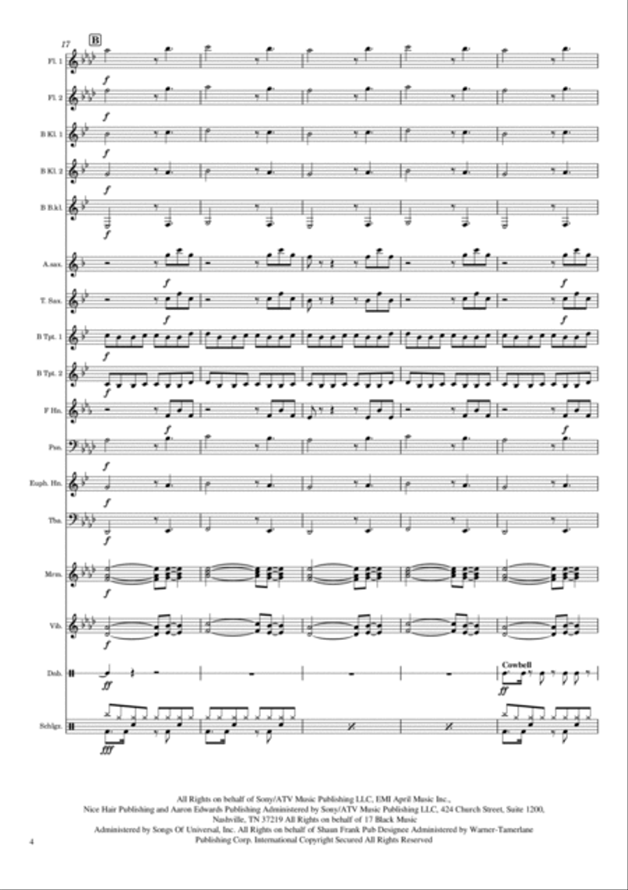 Closer Concert Band scores gallery preview page 4