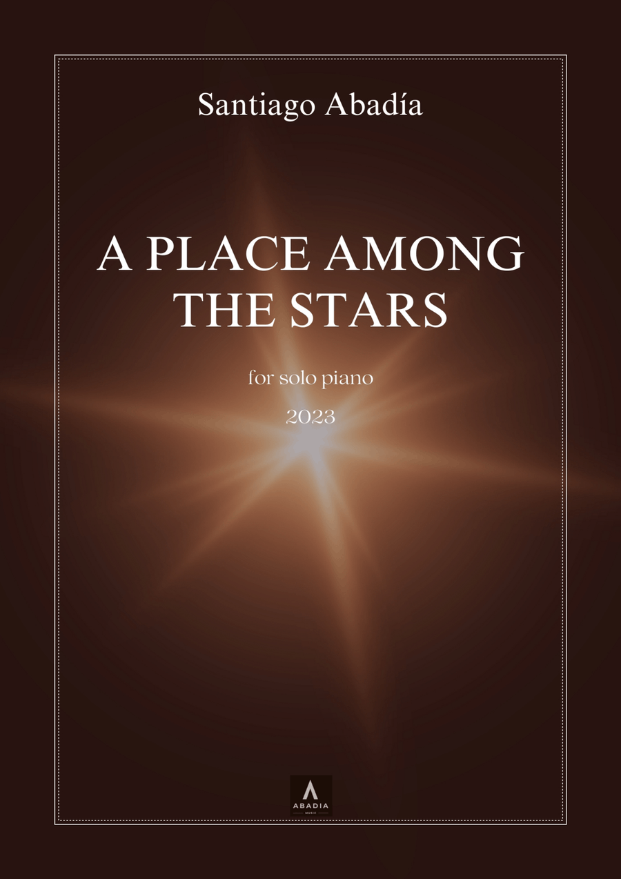 A Place Among The Stars Piano Solo scores gallery preview page 1