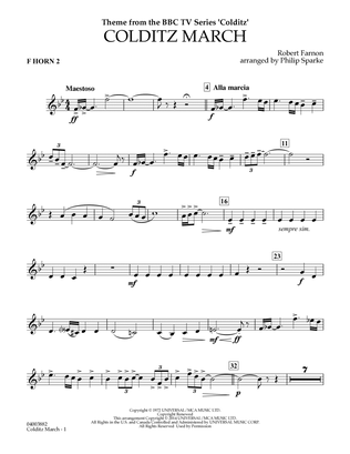 Colditz March (arr. Philip Sparke) - F Horn 2