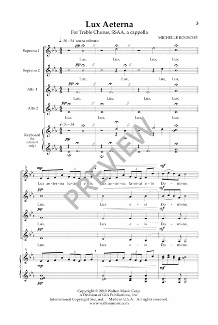 Lux Aeterna (SSAA) SSAA scores gallery preview page 2