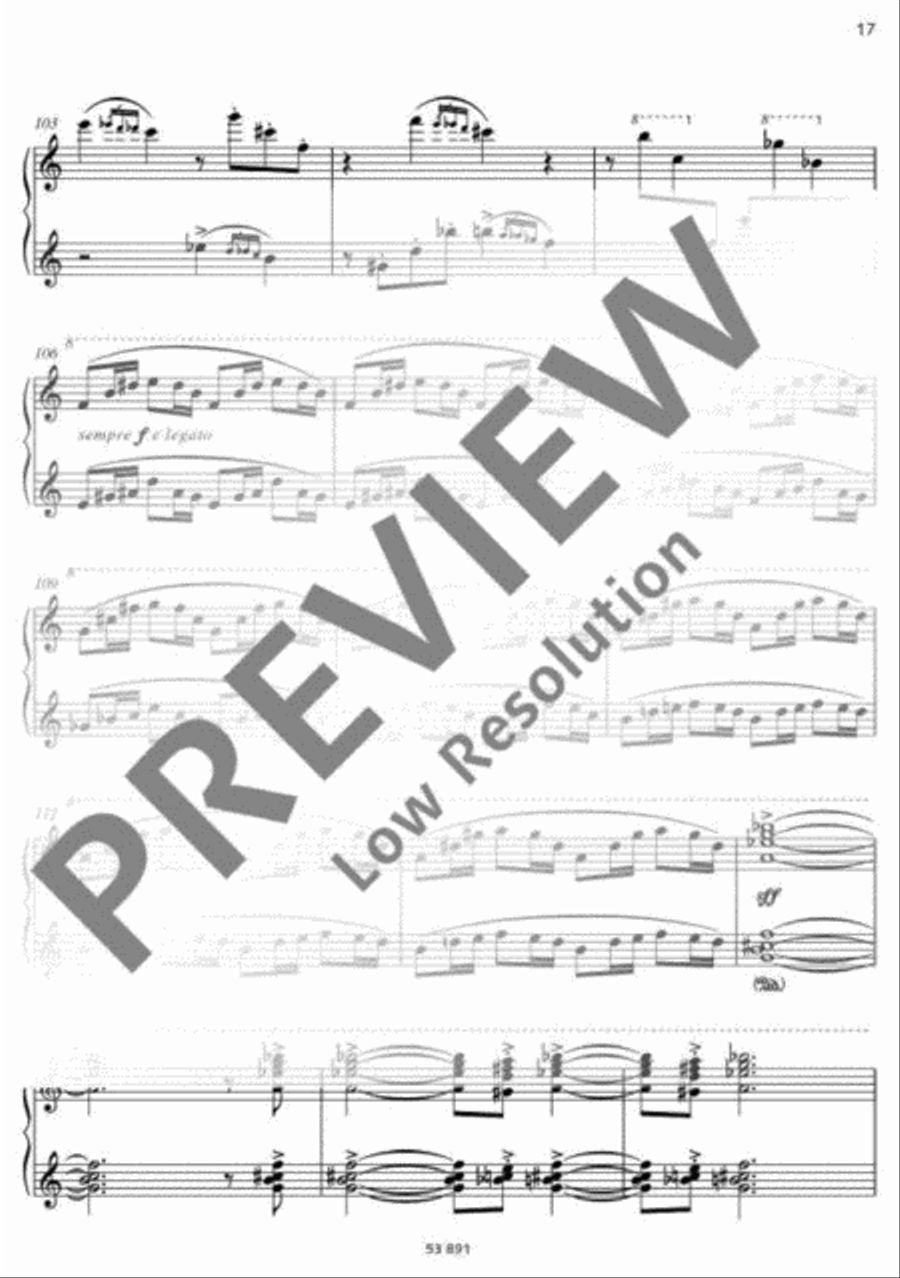 Pas de deux Piano Duet scores gallery preview page 18