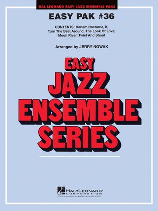 Book cover for Easy Jazz Ensemble Pak #36