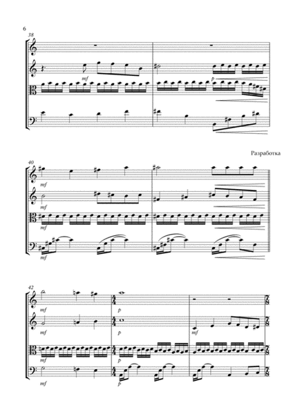 Starry Mist Valley - String Quartet/Ensemble image number null