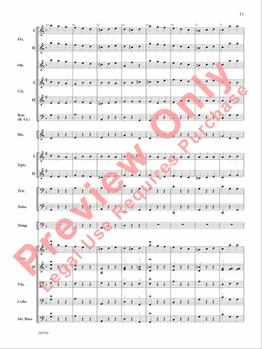 Symphony No. 9 Full Orchestra scores gallery preview page 12