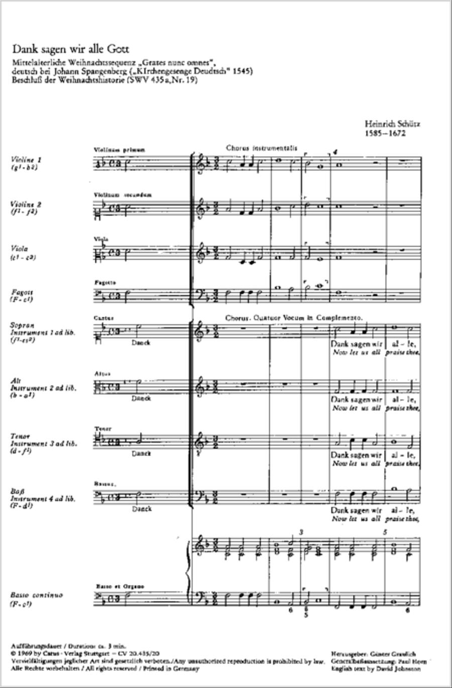 Now let us all praise thee, God 4-Part scores gallery preview page 10