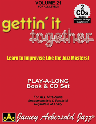 Book cover for Volume 21 - Gettin' It Together