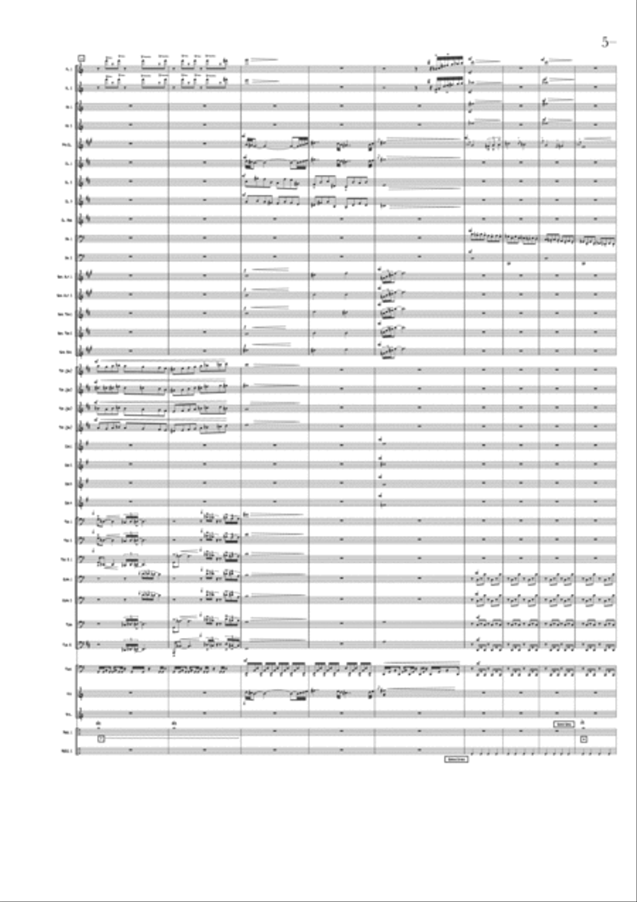 A piece for large orchestra. Advanced level. Orchestral material available Full Orchestra scores gallery preview page 5