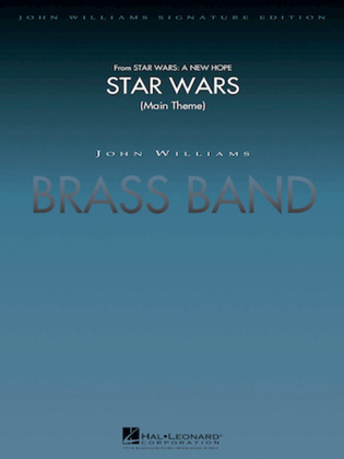 Book cover for Star Wars - Main Theme (brass Band)