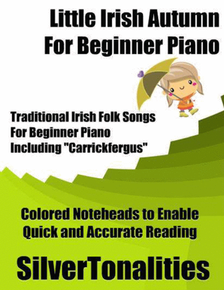 Book cover for Little Irish Autumn for Beginner Piano