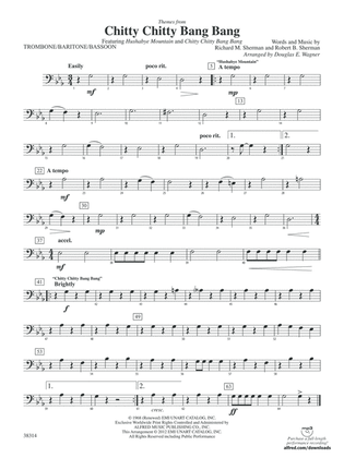 Chitty Chitty Bang Bang, Themes from: 1st Trombone