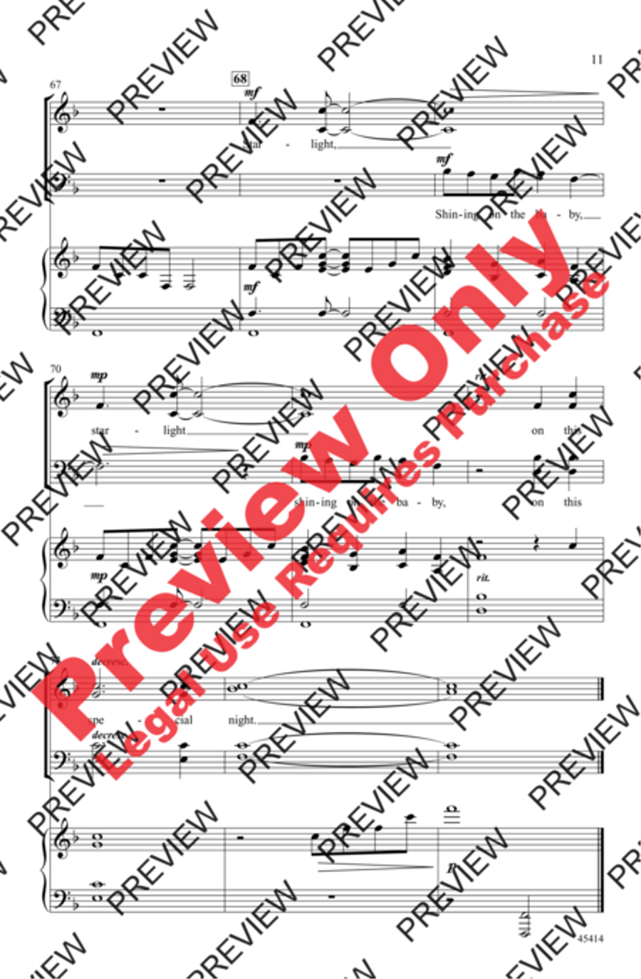 Starlight - SoundTrax CD (CD only) Choir scores gallery preview page 11