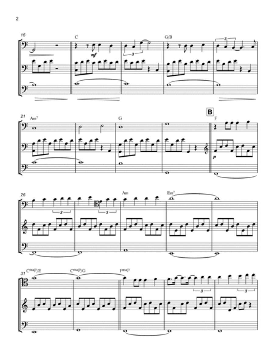 Rise Rise Cello Solo scores gallery preview page 2