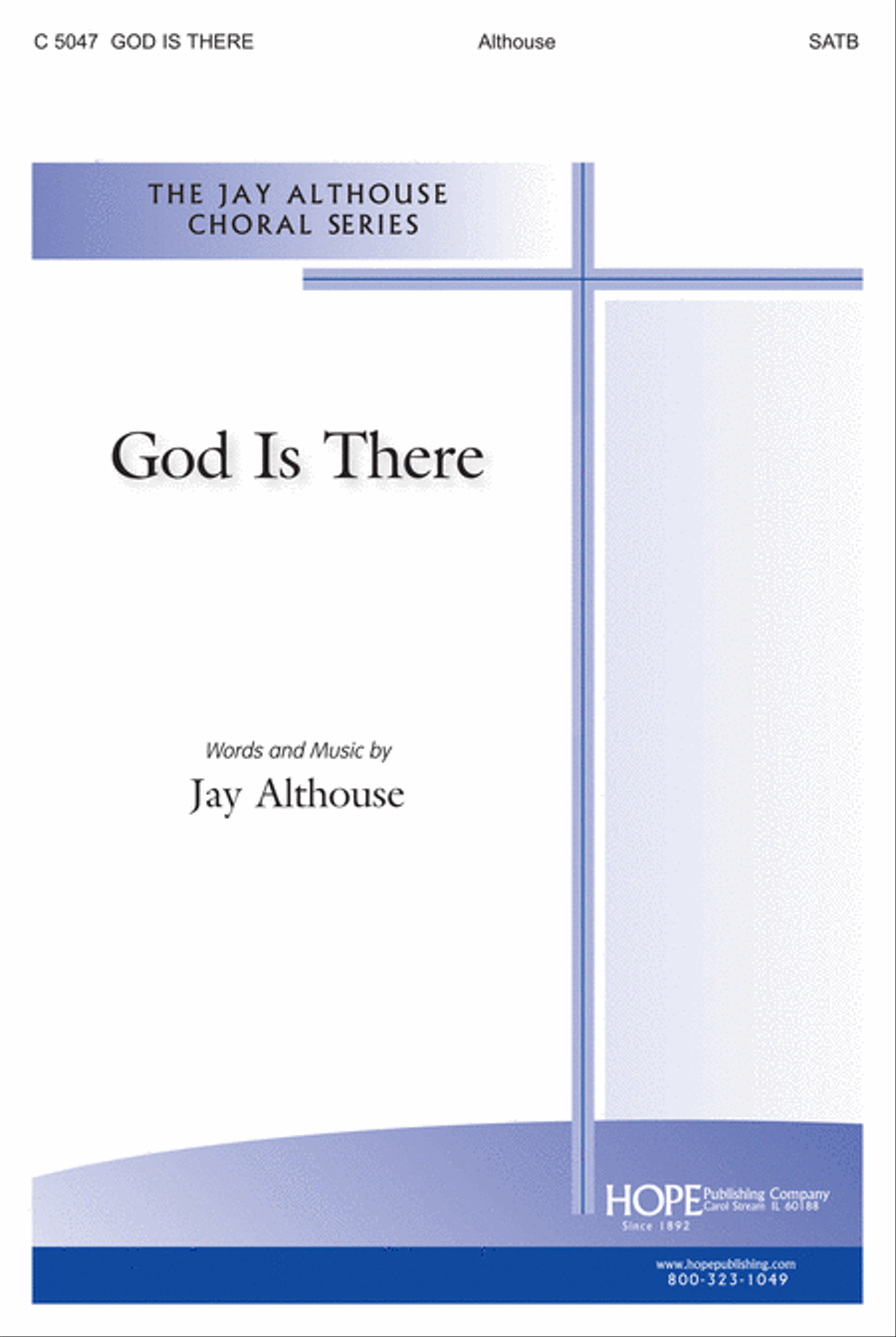 God Is There 4-Part scores gallery preview page 1